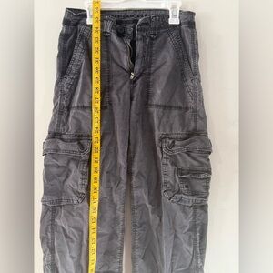American Eagle Outfitters Charcoal Cargo Pants
